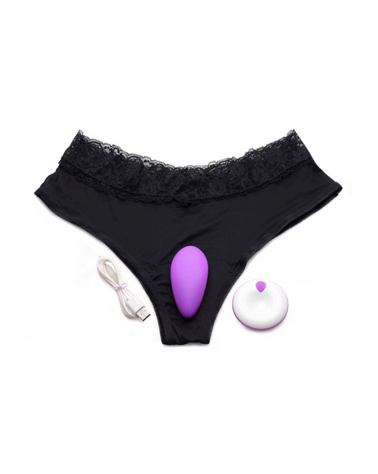 Naughty Knickers Vibrating Panty With Remote Control