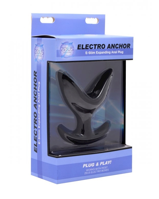 Zeus Electrosex Electro Anchor Estim Expanding Anal Plug