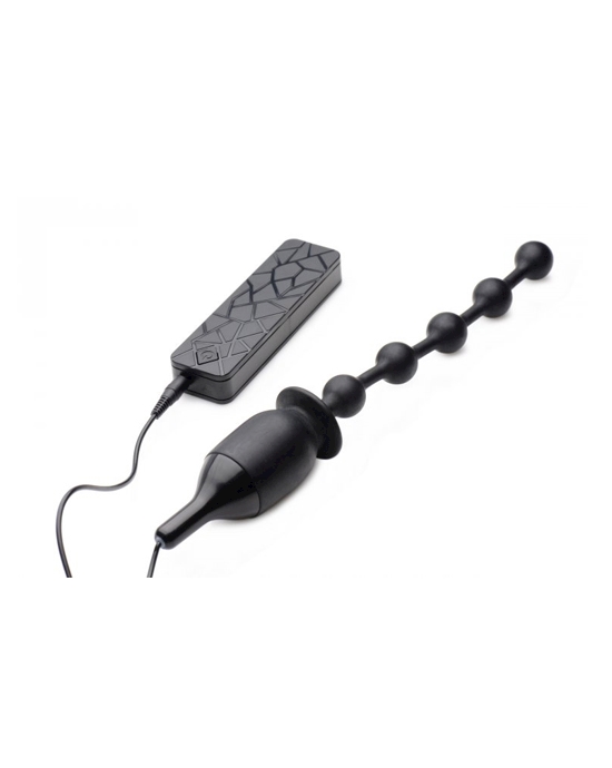 Voodoo Beads 10x Vibrating Silicone Anal Beads