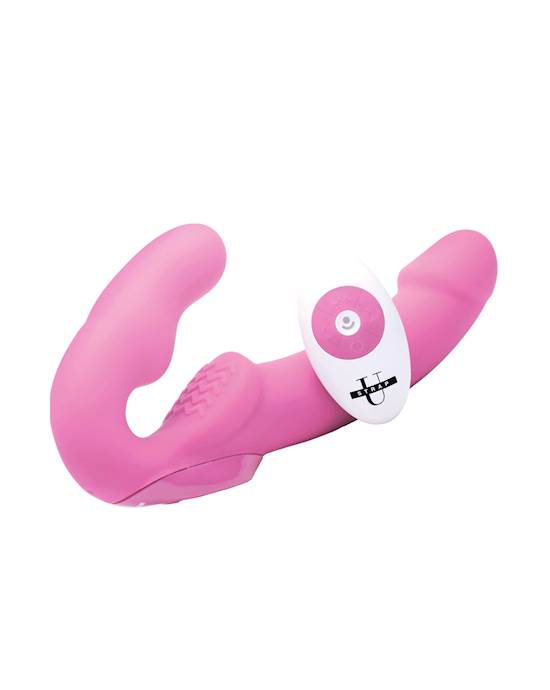 Urge Silicone Strapless StrapOn With Remote