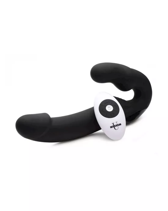 Urge Silicone Strapless StrapOn With Remote