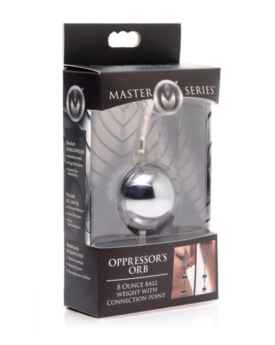 Oppressor's Orb 8 Oz. Ball Weight With Connection Point