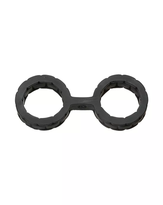 Japanese Style Bondage Silicone Cuffs  Small