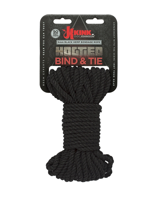 Kink Hogtie Bind  Tie 6mm Hemp Bondage Rope