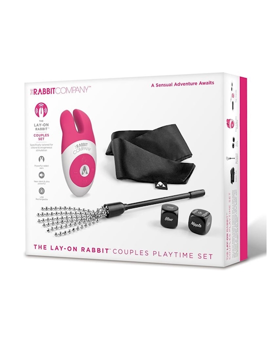 The Rabbit Company - Lay-on Rabbit Couples Playtime Set