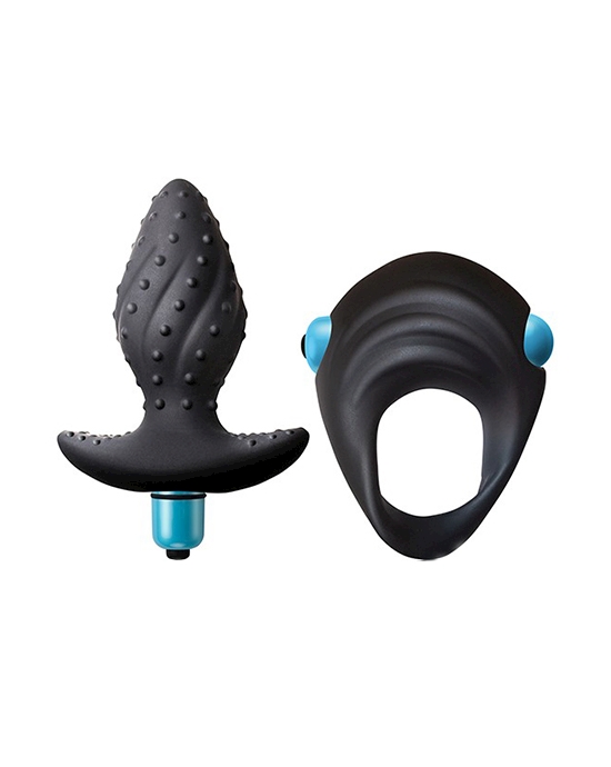 Ibex Sex Kit  Vibrating Cock Ring  Butt Plug