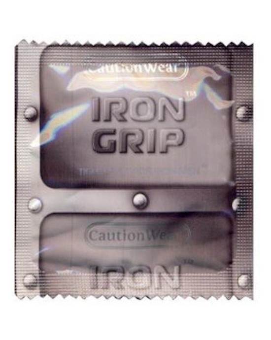 Caution Wear Iron Grip Condoms - 1000 Pack