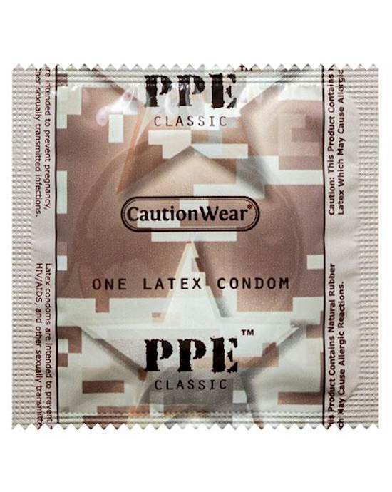 Caution Wear Ppe Condoms - 1000 Pack
