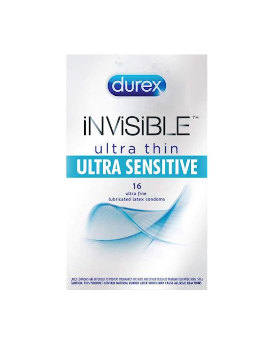 Durex Invisible Condoms 16 Pack