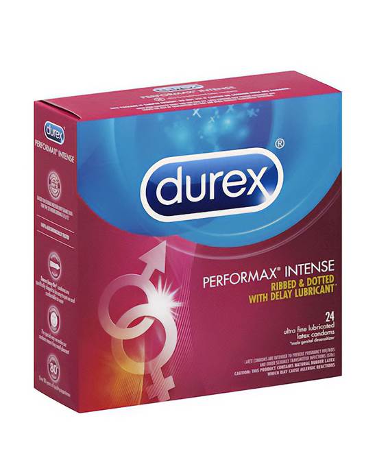 Durex Performax Intense Condoms 24 Pack