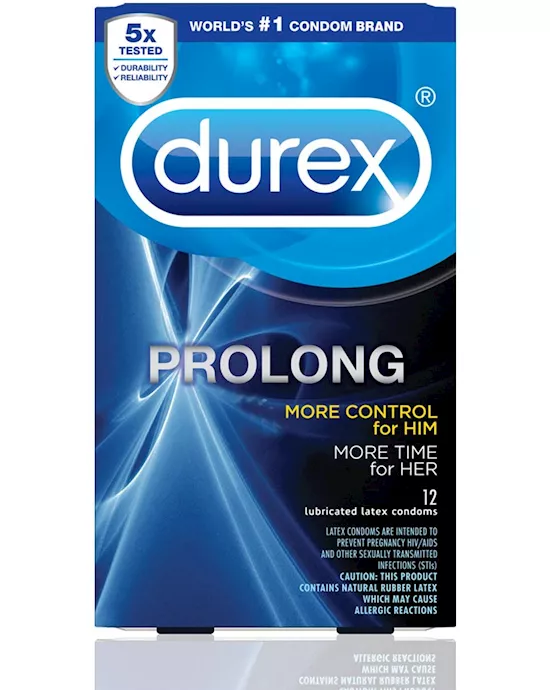 Durex Prolong Condoms 12 Pack
