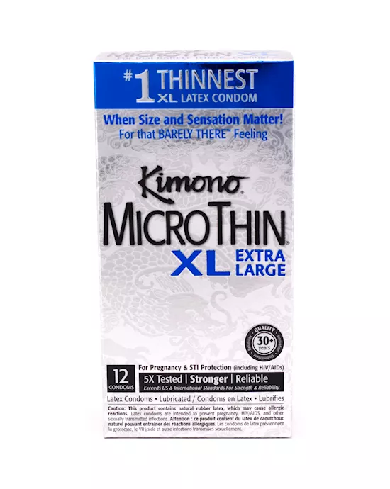 Kimono Microthin XL  12 Pack