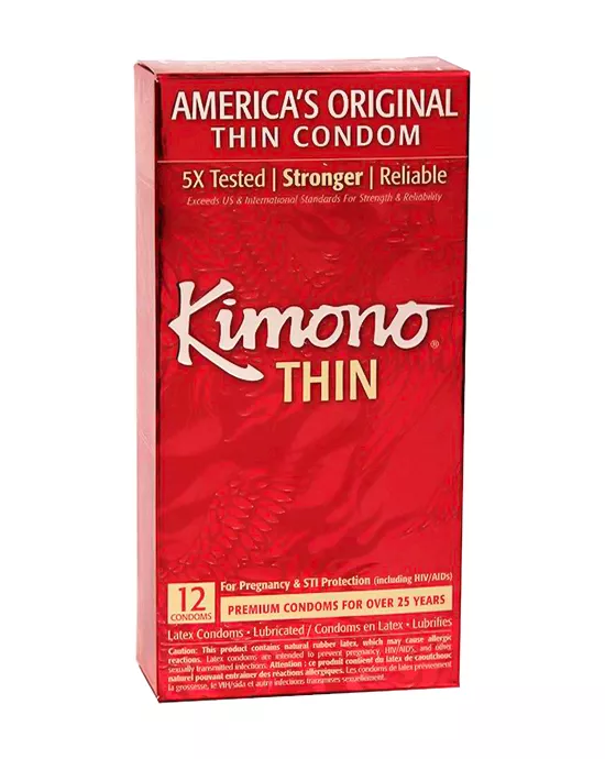 Kimono Thin  12 Pack