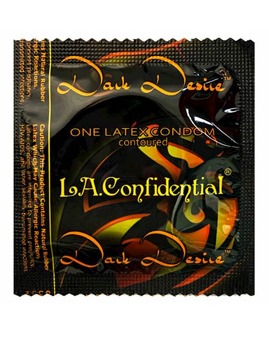 Caution Wear L A Confidential Dark Desire Condoms- 1000 Pack