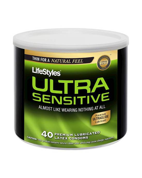 LifeStyles Ultra Sensitive Condoms 40 Pack