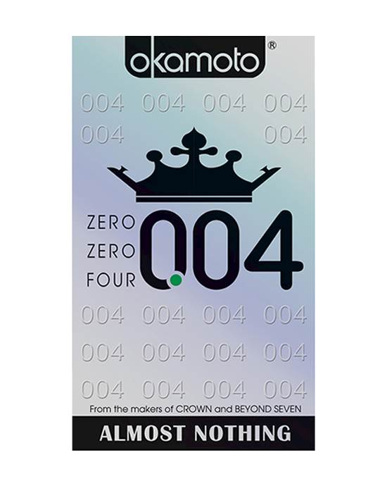 Okamoto 004 Condoms 3 Pack