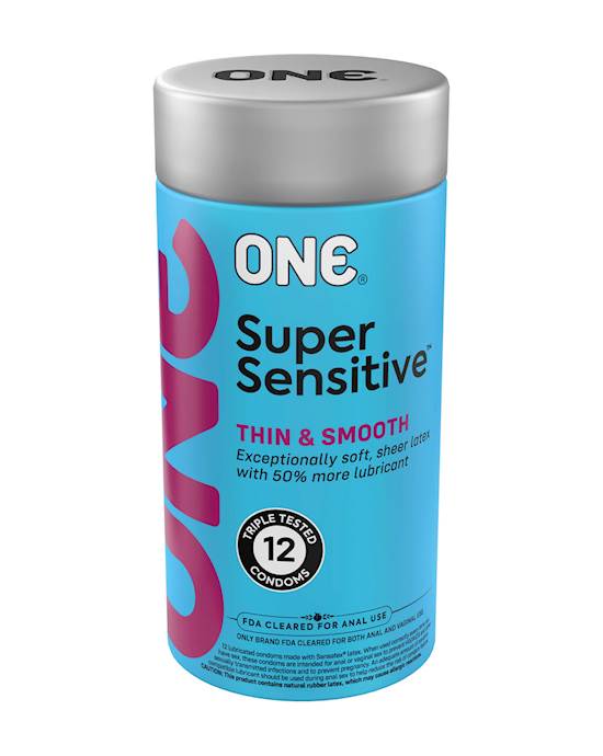 One Super Sensitive Condoms 12 Pack