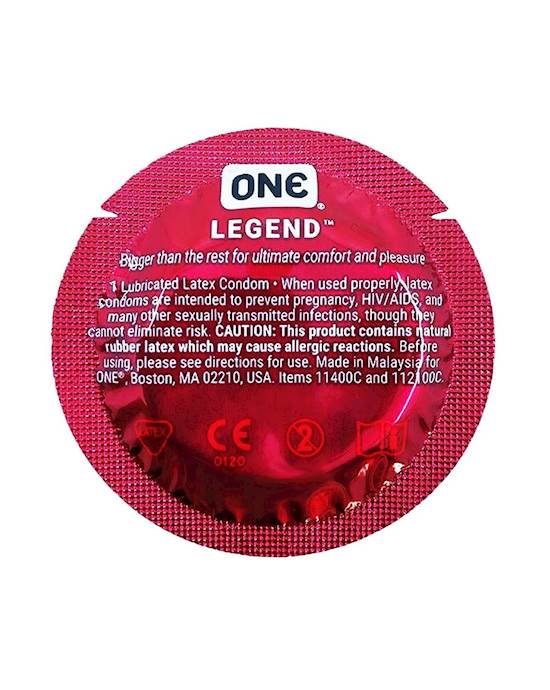 One The Legend Condoms - Bulk