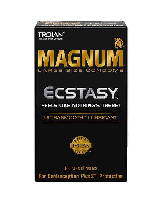 Trojan Magnum Ecstasy Condoms 10 Pack
