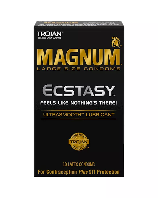 Trojan Magnum Ecstasy Condoms 10 Pack