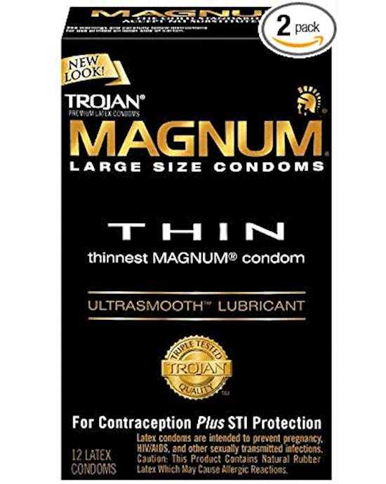 Trojan Magnum Thin  12 Pack