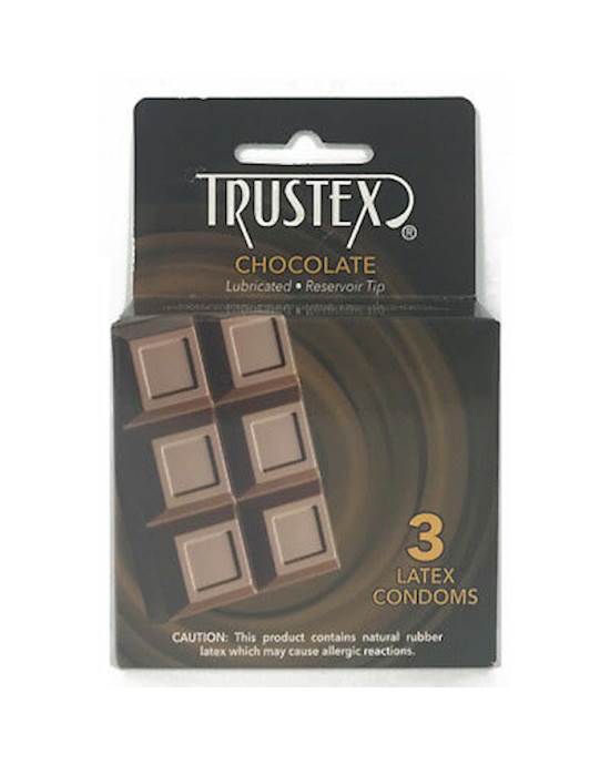 Trustex Chocolate Flavoured Condoms 3 Pack