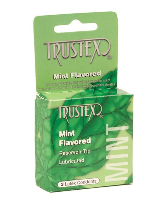 Trustex Mint Flavoured Condoms 3 Pack