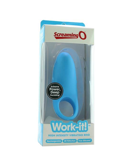 Work-it! Vibrating Cock Ring