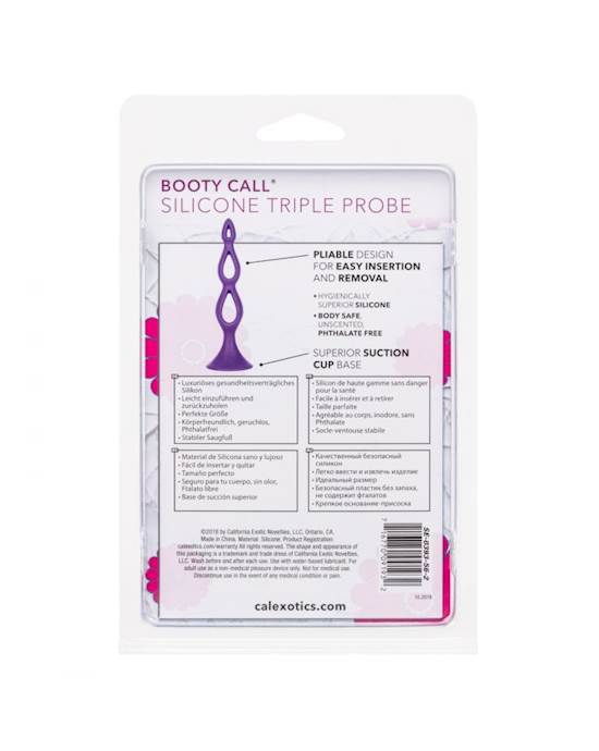 Booty Call Silicone Triple Probe