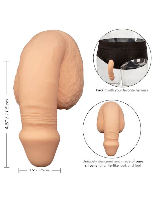 5 Inch Silicone Packing Penis