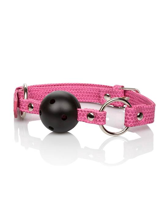 Calexotics Tickle Me Pink Ball Gag