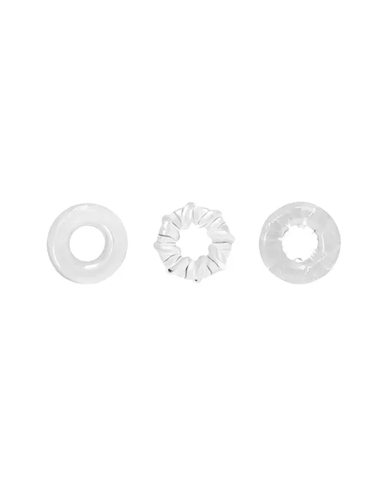 Renegade Dyno Cock Rings  Set of 3