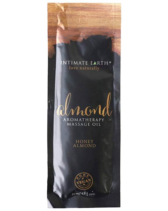 Intimate Earth Almond Aromatherapy Massage Foil - Almond