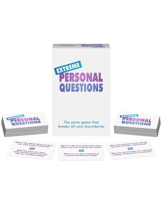 Extreme Personal Questions  Game