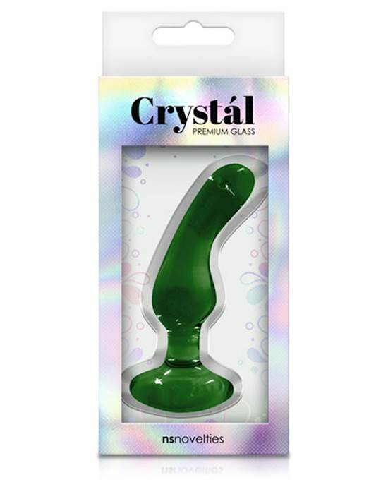 Crystal Glass Plug - 3.5 Inch