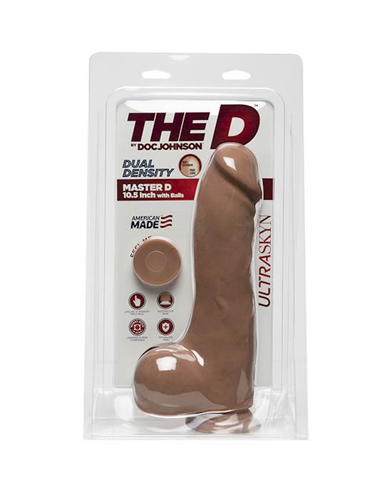The Master D Ultraskyn Dildo With Balls