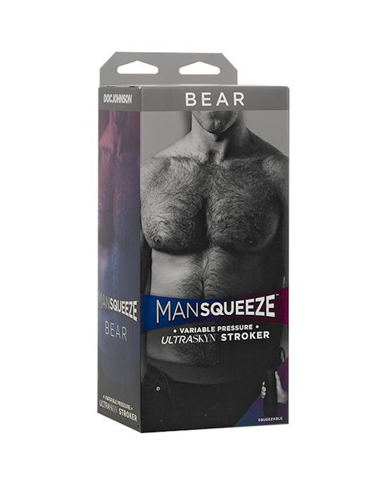 Man Squeeze Bear Ass Masturbator