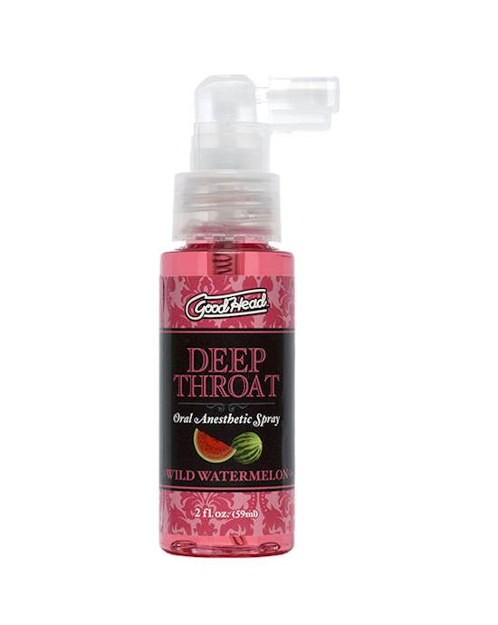Doc Johnson GoodHead Deep Throat Spray  Watermelon  59ml