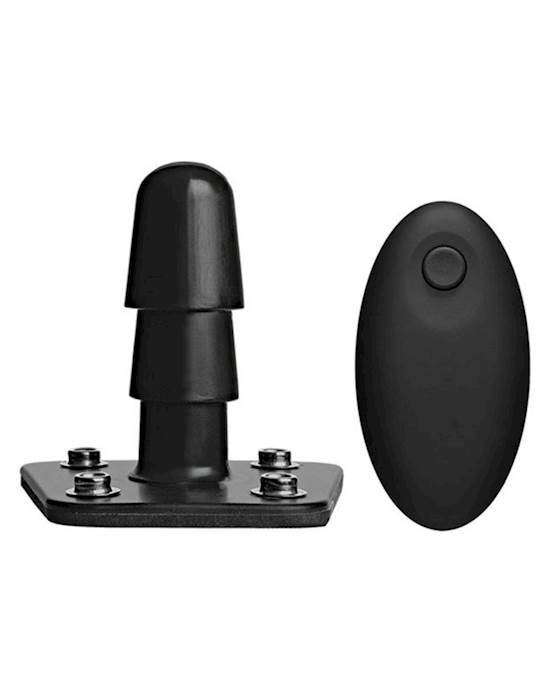 Vac-u-lock Vibrating Plug With Wireless Remote 