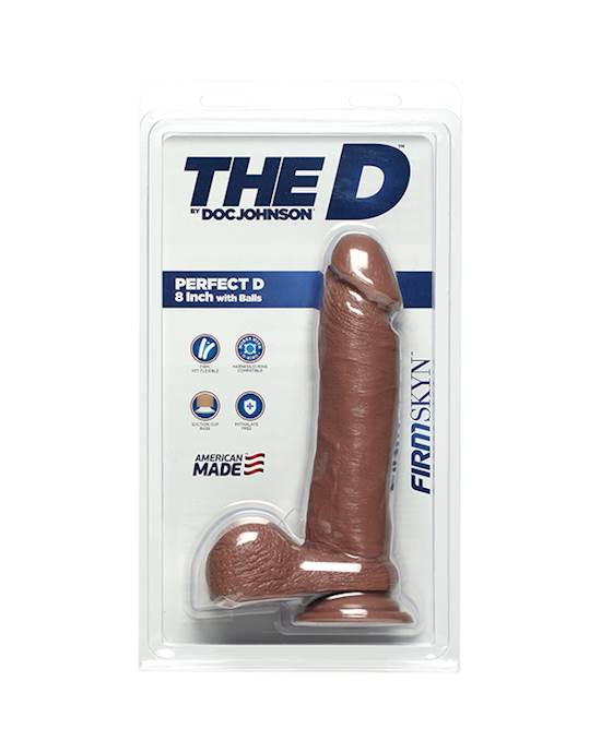 The Perfect D Firmskyn Dildo With Balls