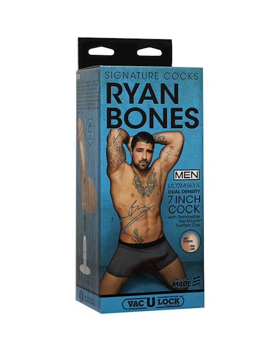 Ryan Bones 7 Inch Ultraskyn Cock With Removable Vac-u-lock Suction Cup