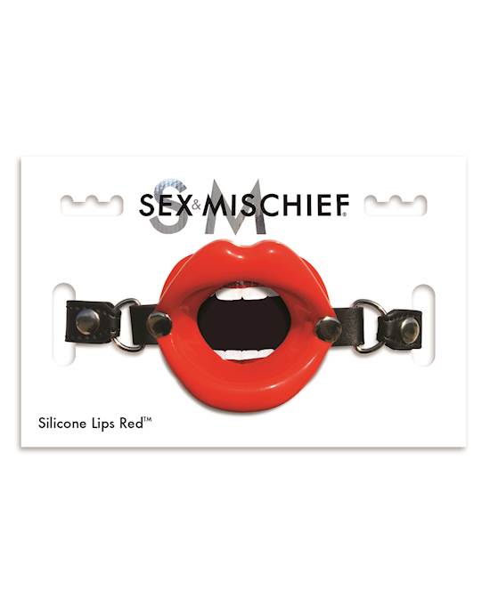 Sportsheets Silicone Lips Mouth Gag
