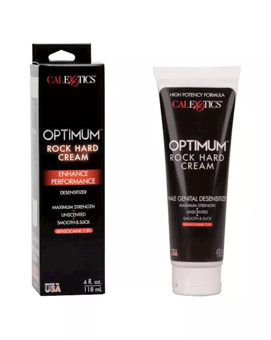 Optimum Rock Hard Cream Desensitizer 4 fl oz