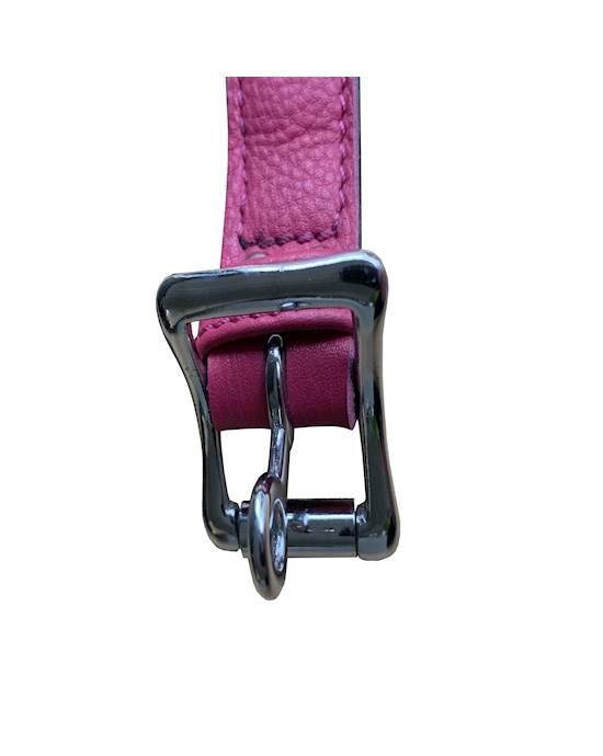 Bound X Leather Neck Collar With Ring Attachment