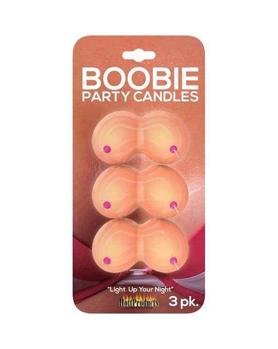 Boobie Party Candles - 3 Pack