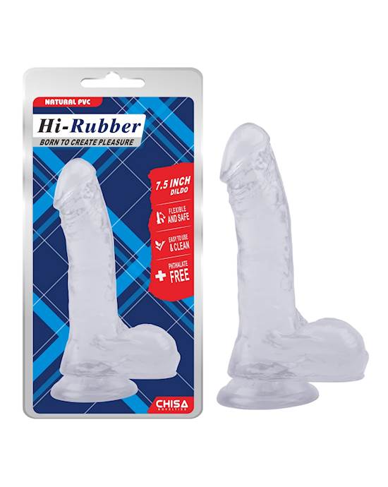 Hi-rubber Jelly Suction Cup Dildo