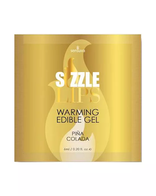 Sizzle Lips Warming Gel   Pina Colada