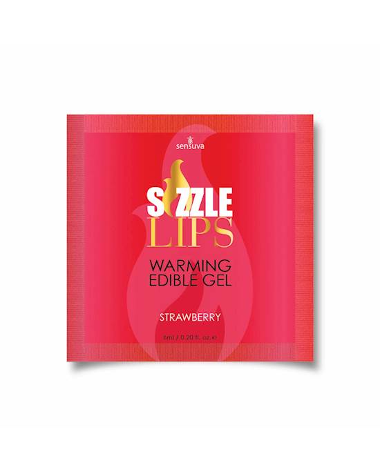 Sizzle Lips Warming Gel   Strawberry
