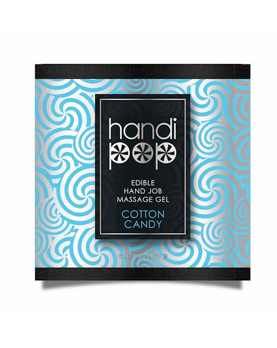 Handipop Hand Job Massage Gel   Cotton Candy