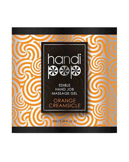 Handipop Hand Job Massage Gel   Orange